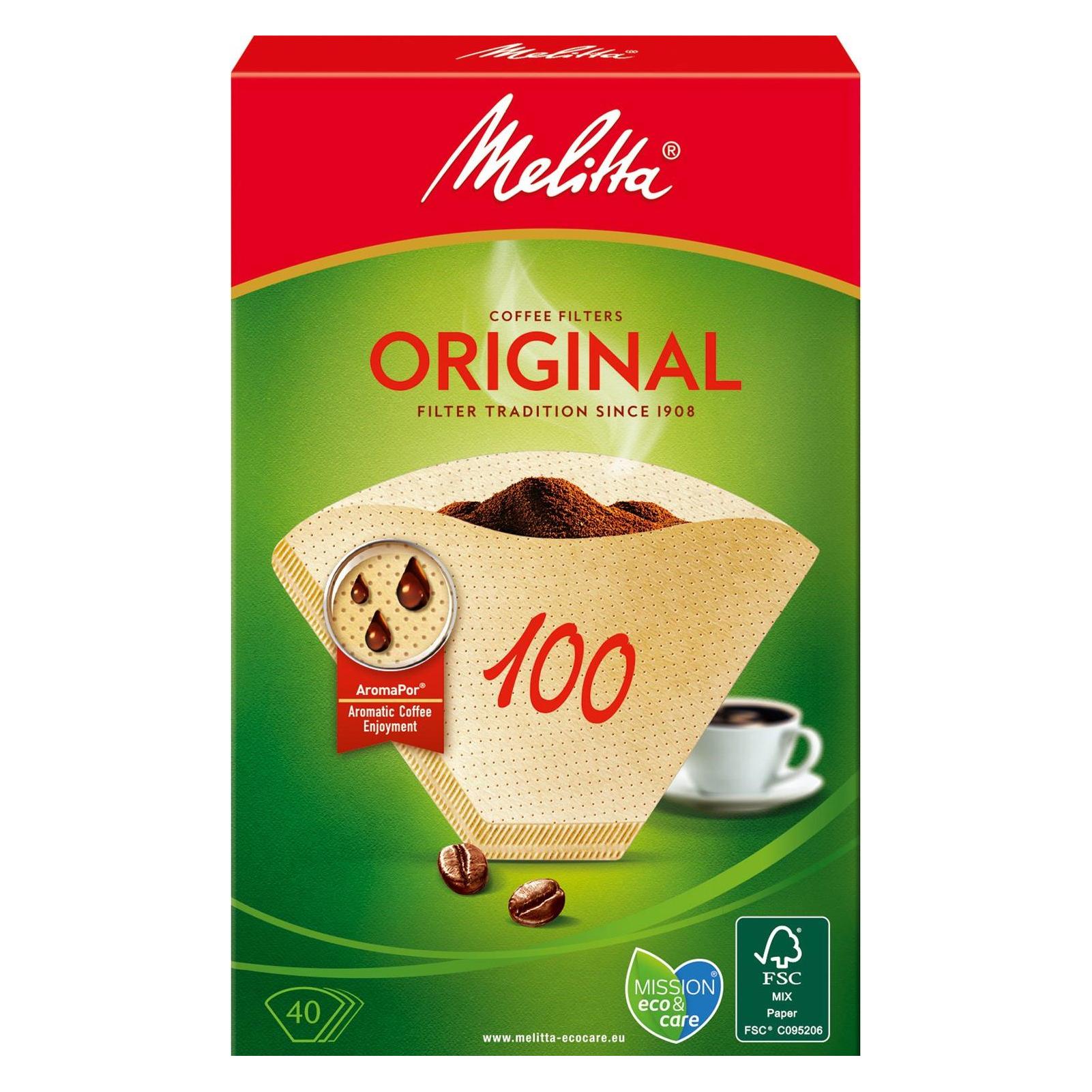 Melitta Koffiefilter 100 40 Stuks 9st Df, Accessoires Voor Koffiezetapparaten