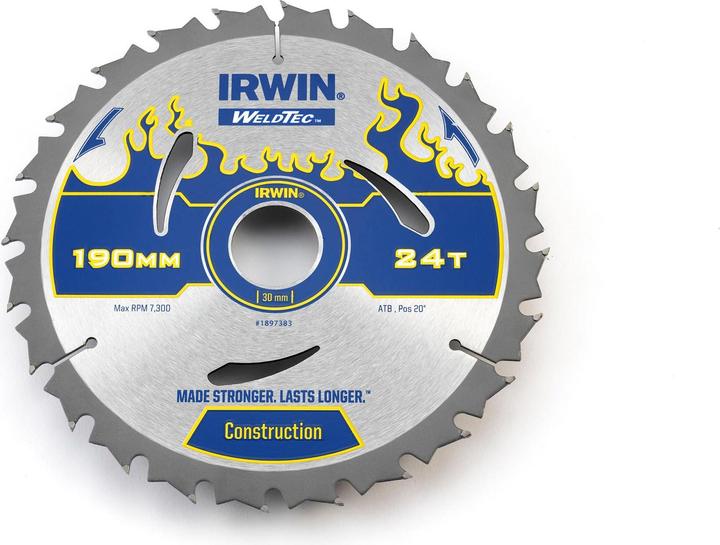 Image du produit Irwin WeldTec lame de scie circulaire, IRW1897383