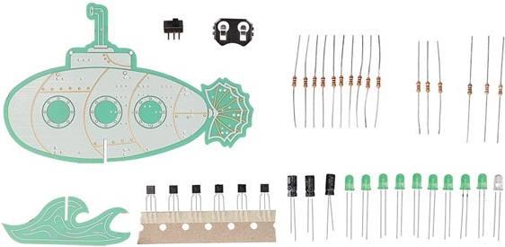 Produktbild Whadda U-Boot Im Retro-Design - Lern-Bausatz Zum Löten