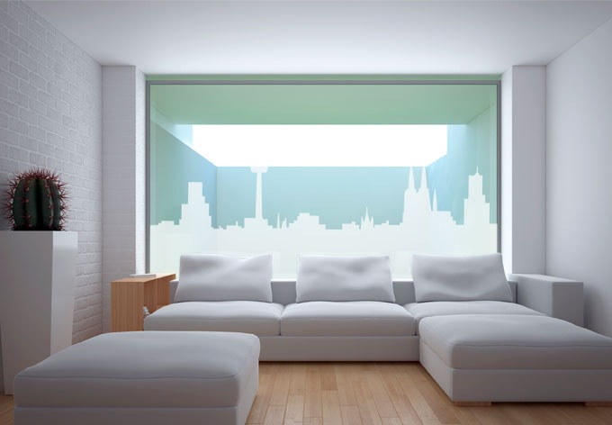 Produktbild Trenddeko Köln Skyline (72 x 120 cm)