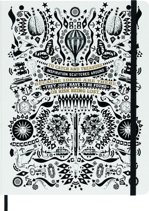 Produktbild Moleskine Notizbuch weiss (15 cm, Harter Einband)