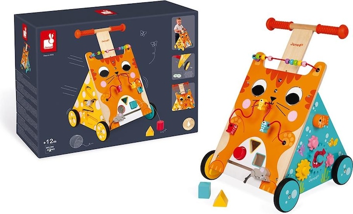 Actual product image Janod Multi-activity trolley Cat