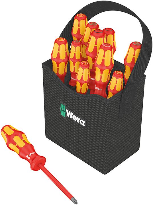 Immagine prodotto Wera Kraftform 2go 100 (Viti con testa a intaglio, Torx (TX), Cacciavite a croce PZ, Fessura croce Phillipps (PH))
