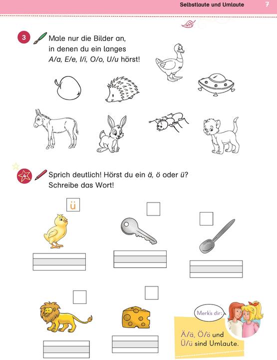 Produktbild Bibi & Tina: Mein Übungsbuch für die 1. Klasse (Deutsch, 2022)