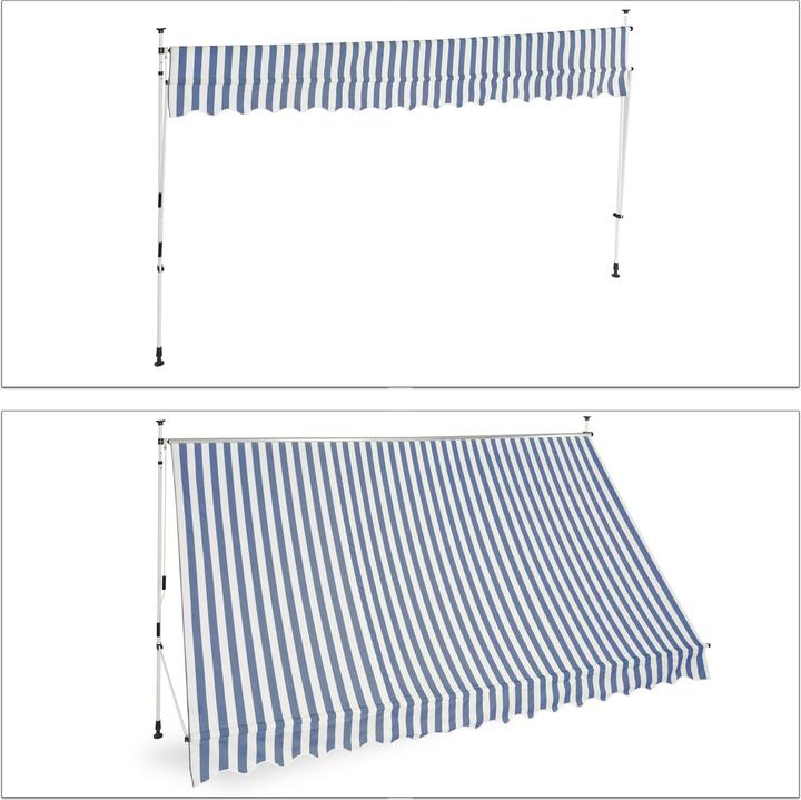 Produktbild Relaxdays Klemmmarkise (4 m)