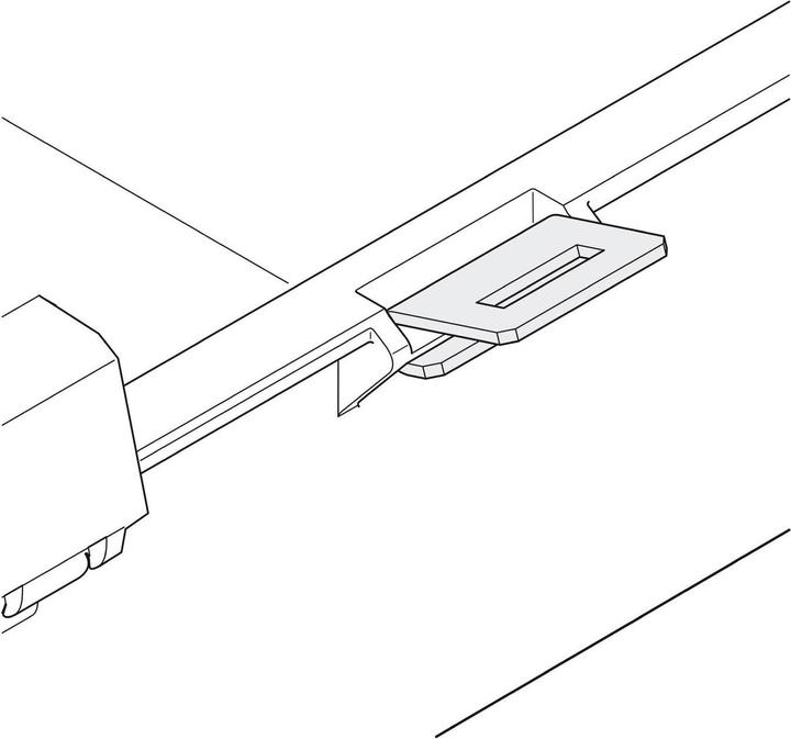Produktbild Phoenix Contact Montagezubehör Türriegel SCX-DOOR-LOCK (Montage-Kit)