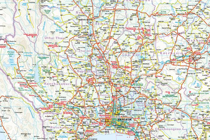 Produktbild World Mapping Project. Thailand