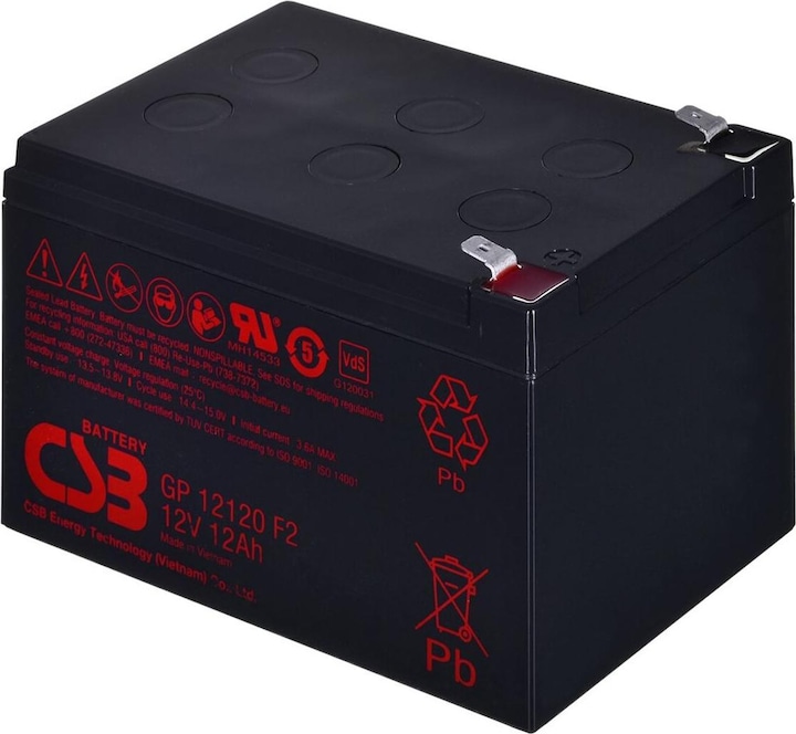 Produktbild Planet Akumulator żelowy GP12120 F2 12Ah