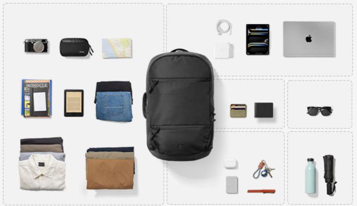 Produktbild tomtoc UrbanEX-T77 Laptop Backpack, 32L, black (32 l)