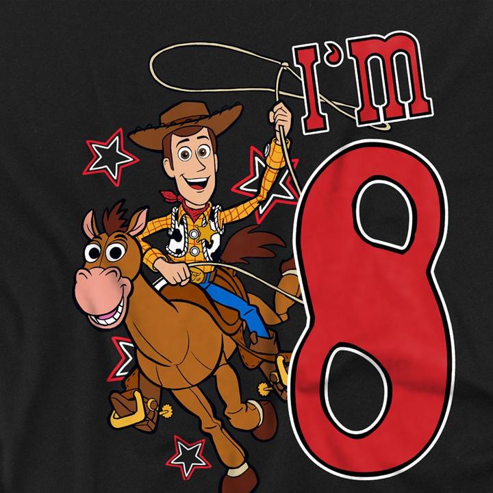Produktbild Toy Story I'm 8 Sweatshirt Geburtstag (128)