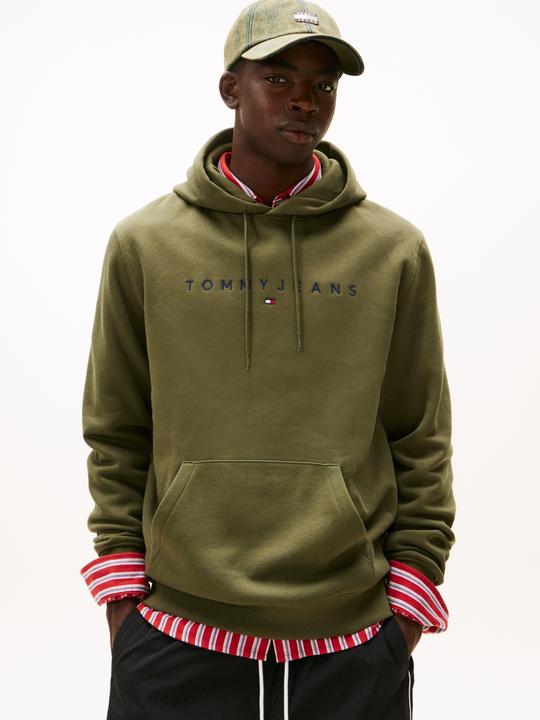 Produktbild Tommy Jeans Linear Logo Kapuzenpullover (XXL)