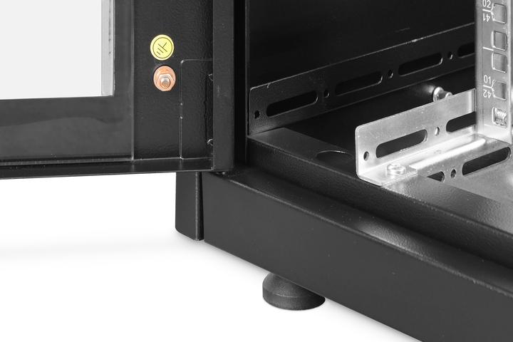 Actual product image Digitus 42HE Netzwerkschrank, Unique Light 2053x800x1000 mm, schwarz (RAL 9005) (42 RU, 19 inch rack)