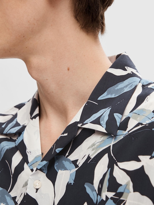 Produktbild Selected Homme Cuban Collar Hemd (L)