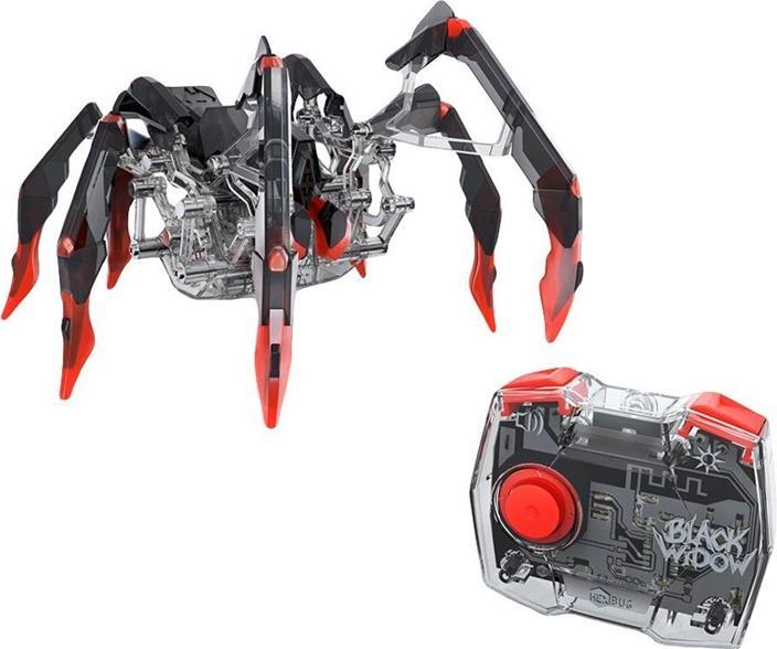Hexbots HEX interaktives Spielzeug Black Widow