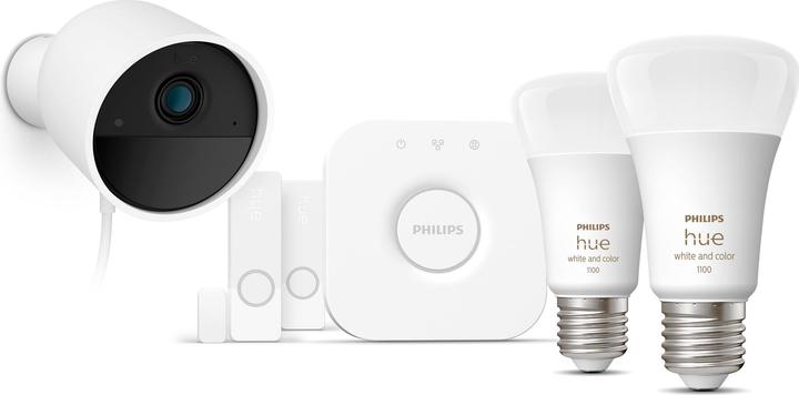 Image du produit Philips Hue Bundle de caméras Secure (1100 lm, E27)