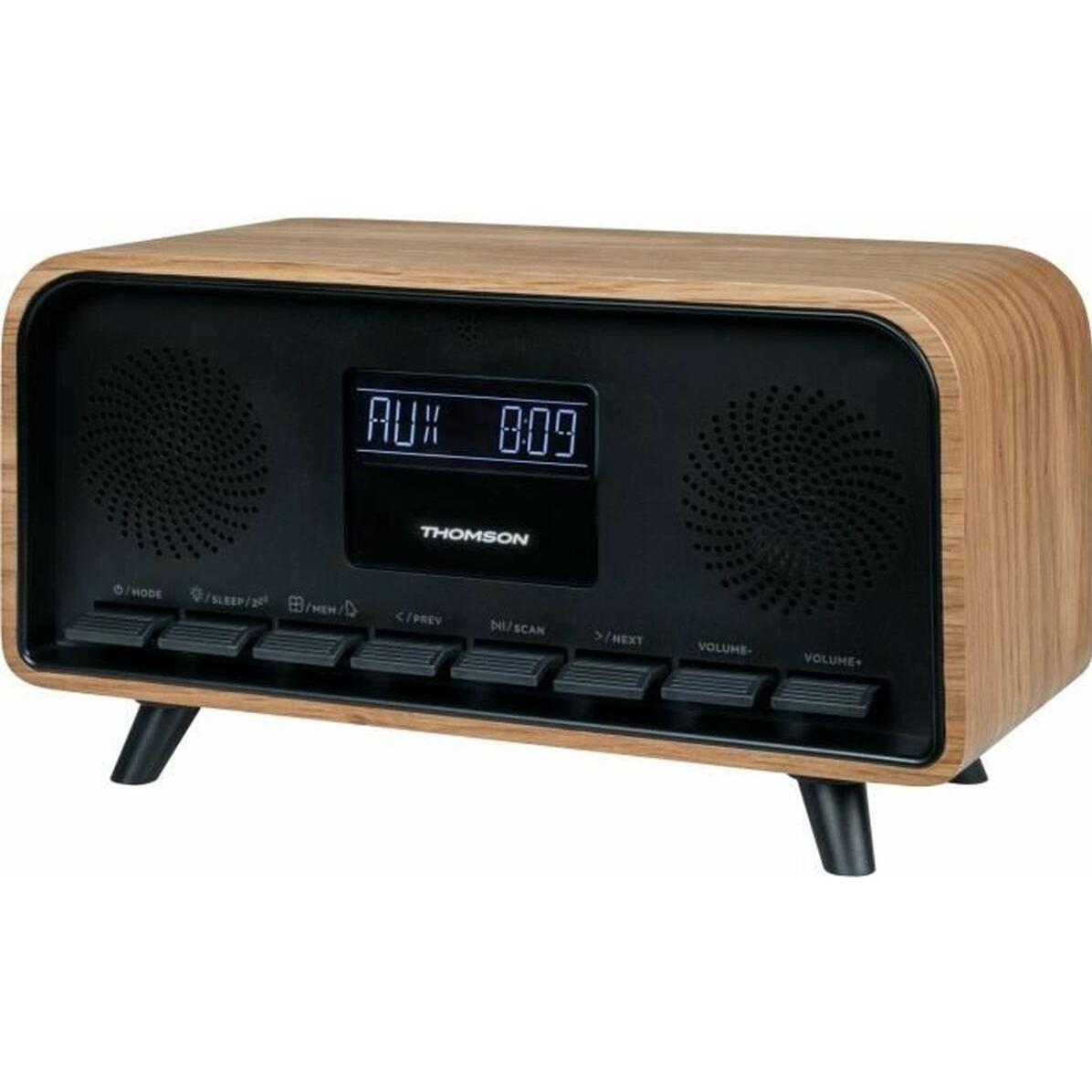 Thomson Radio Vintage Cosy noir Vintage (FM, Bluetooth), Radio, Nero