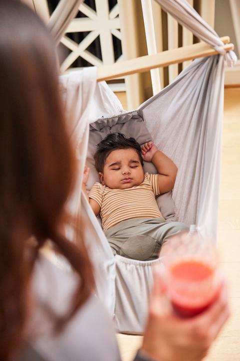 Produktbild Membantu Premium Set inkl. Ständer und Federwiegenmotor LeeLoo02