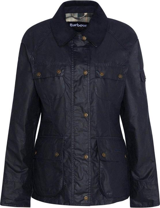 Barbour Arlo Utility Wax Jacket Royal
