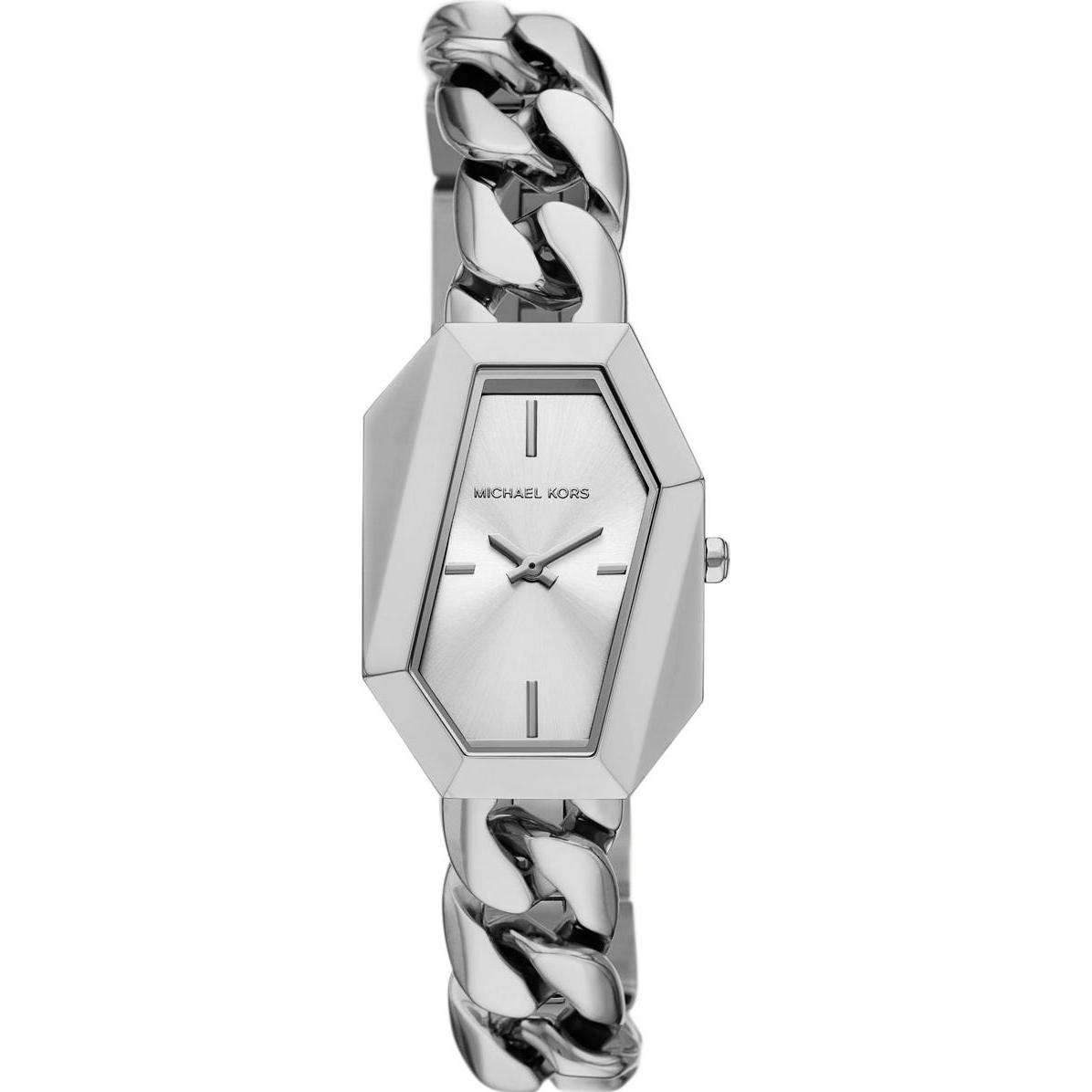 Michael Kors, Armbanduhr, Damenuhr SURI, Silber, (Analoguhr, 24 mm)