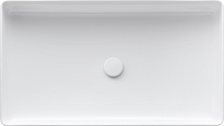 Actual product image Laufen Living washbasin 60X34 cm ceramic Sapphire without tap hole and overflow (340 mm, 600 mm)
