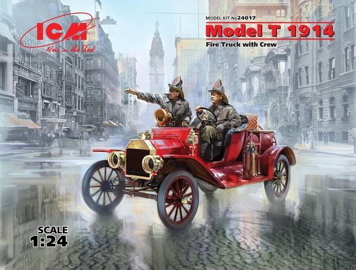 Produktbild ICM Model T 1914 Fire Truck with Crew