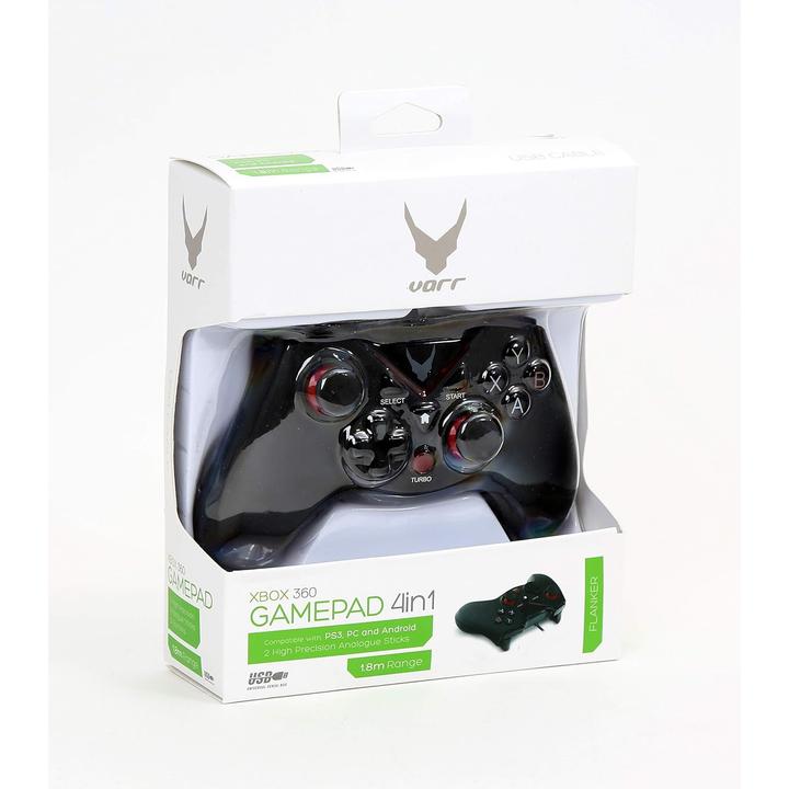 Produktbild Platinet OGPXBOXNEW Gaming Controller Black Gamepad Playstation 3, Tablet PC, Xbox 360 (PC, PS3, Xbox 360)