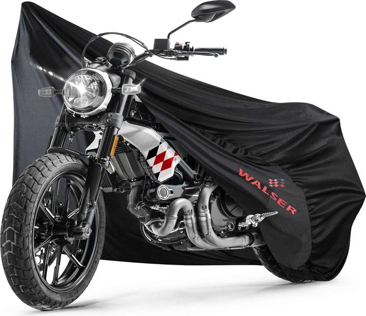 Walser Motorbike tarpaulin Indoor Stretch L, motorbike tarpaulin - 250x100x130 cm