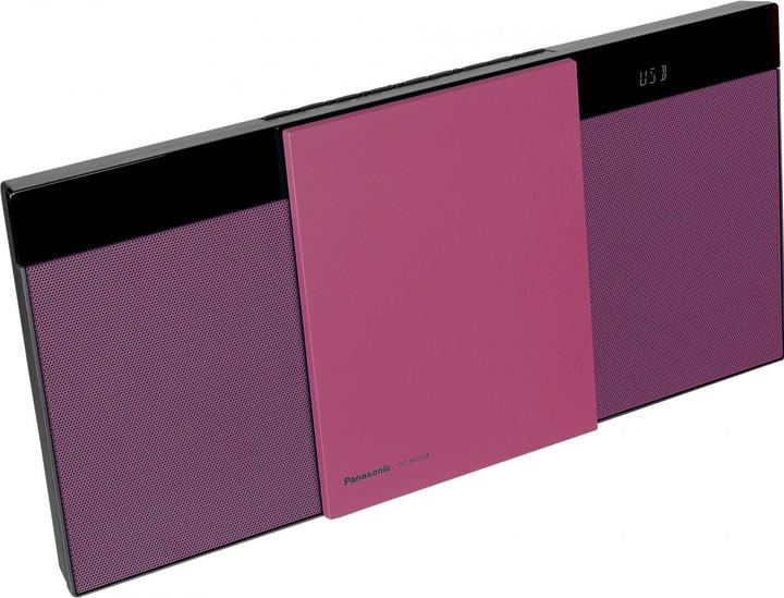 Productafbeelding Panasonic SC-HC304EG-R (Bluetooth, CD Speler, 1x 20 W)
