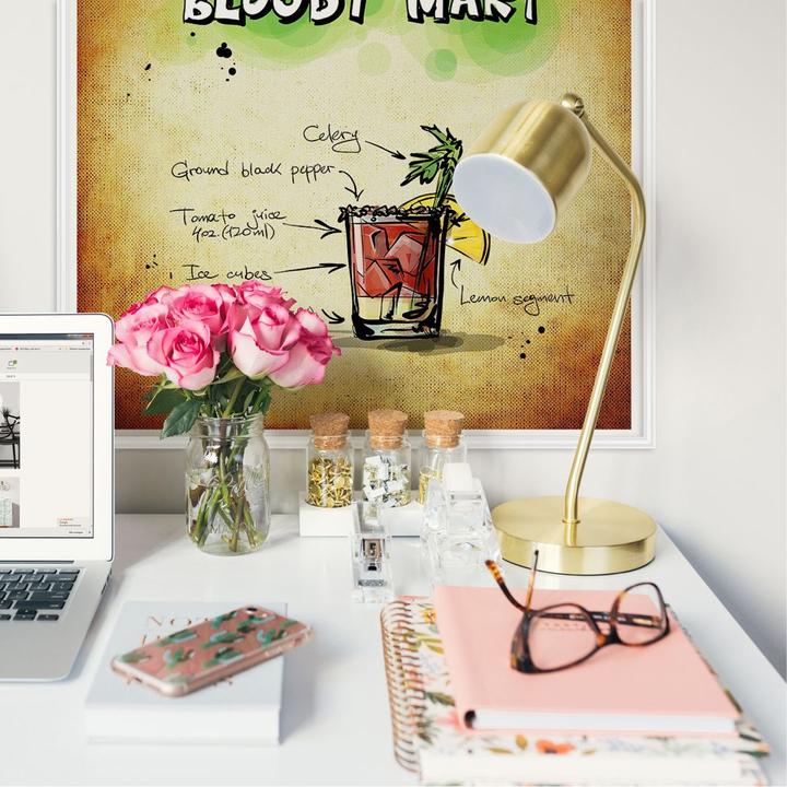 Actual product image Trenddeko Bloody Mary - recipe (30 x 30 cm)