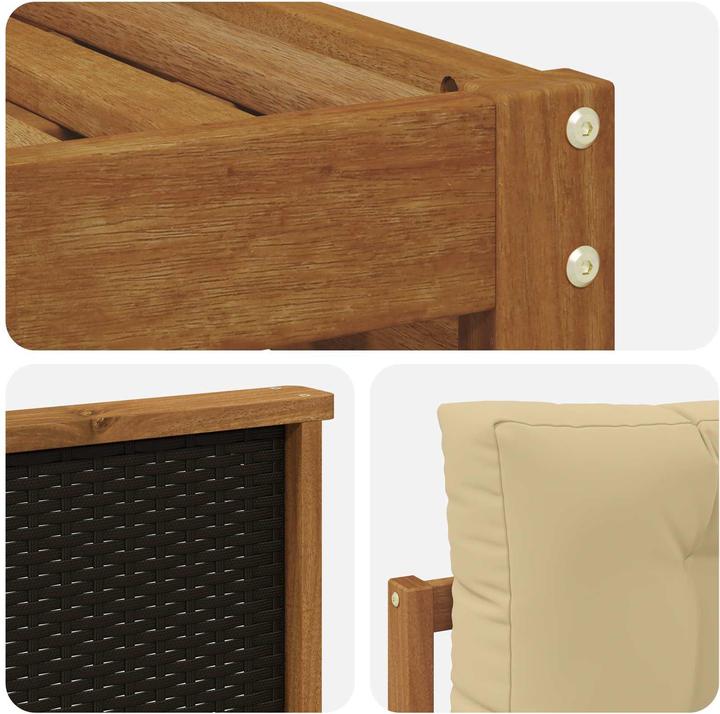 Produktbild vidaXL Outdoor-Sofa