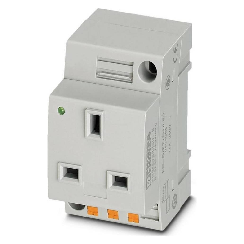 Phoenix Contact, Steckdose, Mains Sockets, 13A, DIN Rail Mount, 250 V