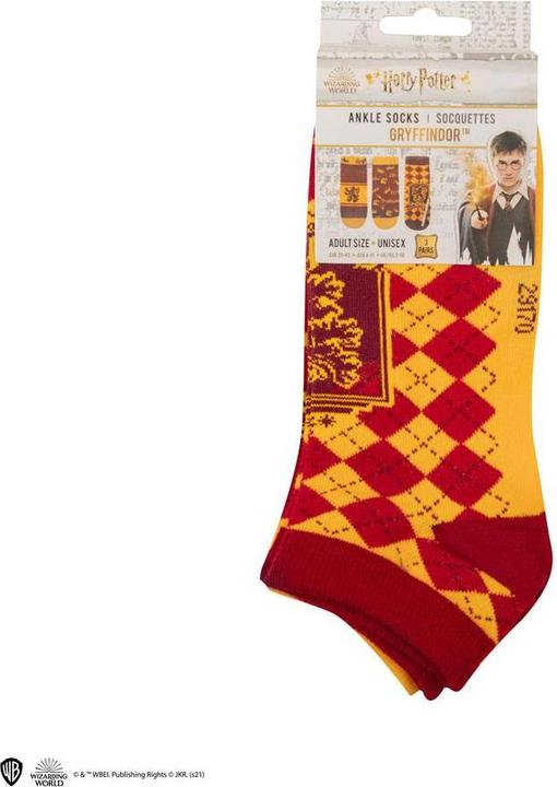 Actual product image Cinereplicas Harry Potter: Gryffindor (pack of 3, 40)