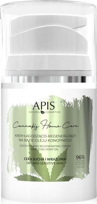 Actual product image Apis Natural Cosmetics Apis - Cannabis Home Care soothing and regenerating cream based on hemp oil 50ml (50 ml)