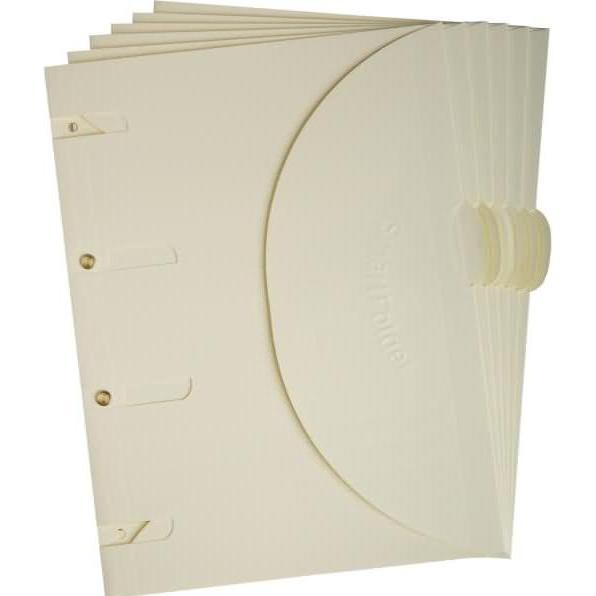 Tarifold, Mappe, Ordnungsmappe Smartfolder A4 Standard creme VE=100 Stück (A4, 1 x)