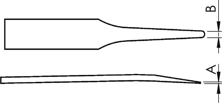 Actual product image Wetec All-plastic tweezers 702A, version CF