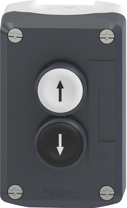 Produktbild Schneider Electric Tasterstation 2-fach AUF/AB (Pfeile)