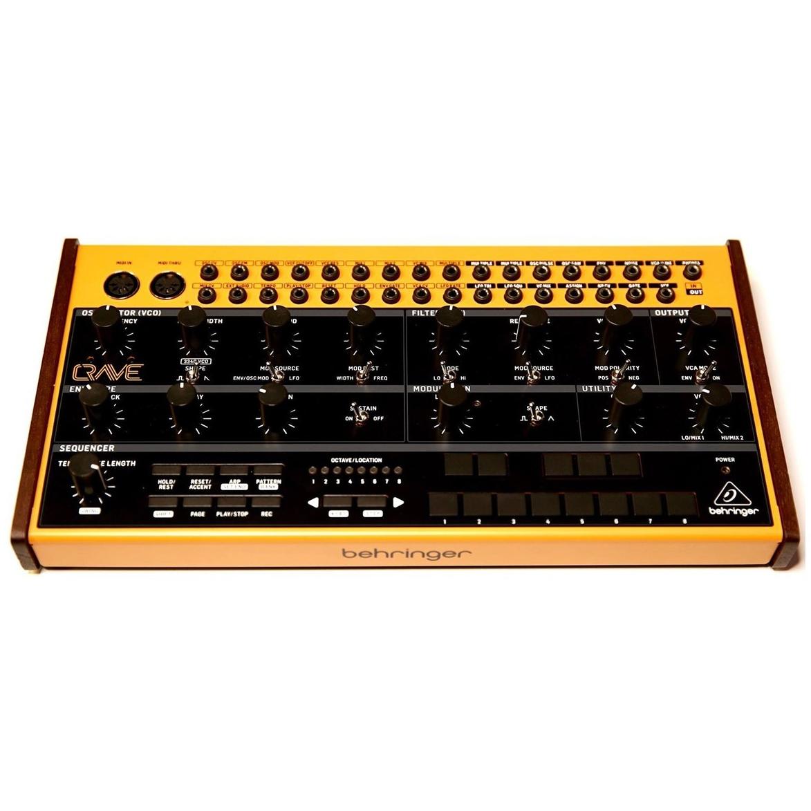 Thumbnail - Behringer Crave -analoginen syntetisaattori, Synthesizer, Rot