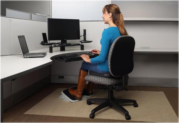 Immagine prodotto Kensington Supporto per monitor TFT grigio chiaro (Tavolo, 21", 15.90 kg)