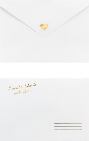 Produktbild Partydeco Card with bracelet Will you be my Maid of honor, 10.5x14.8cm (1 pkt / 1 pc.) (1 Stück)