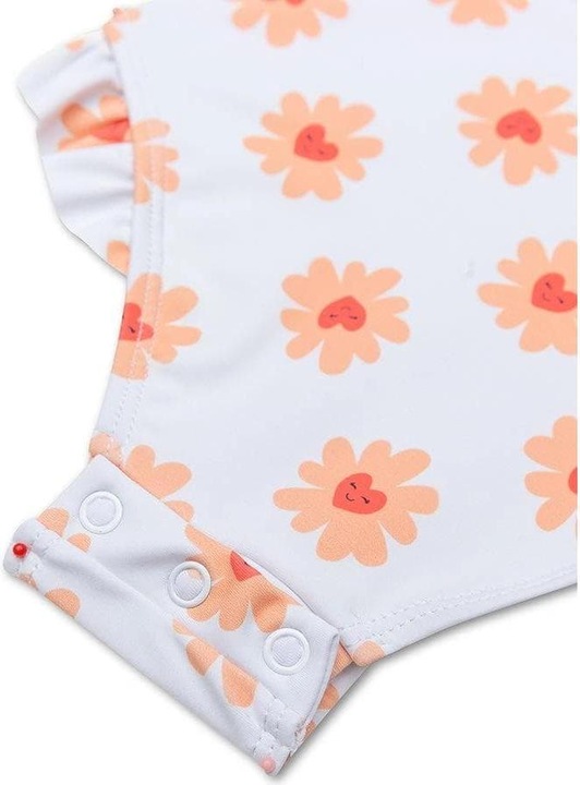 Produktbild Swim Essentials Badeanzug langarm Flower Hearts Gr. 86/92 (92)