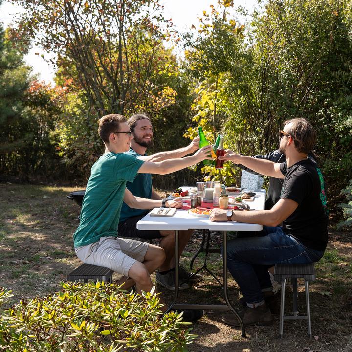 Image du produit Relaxdays Banc pliable, lot de 2