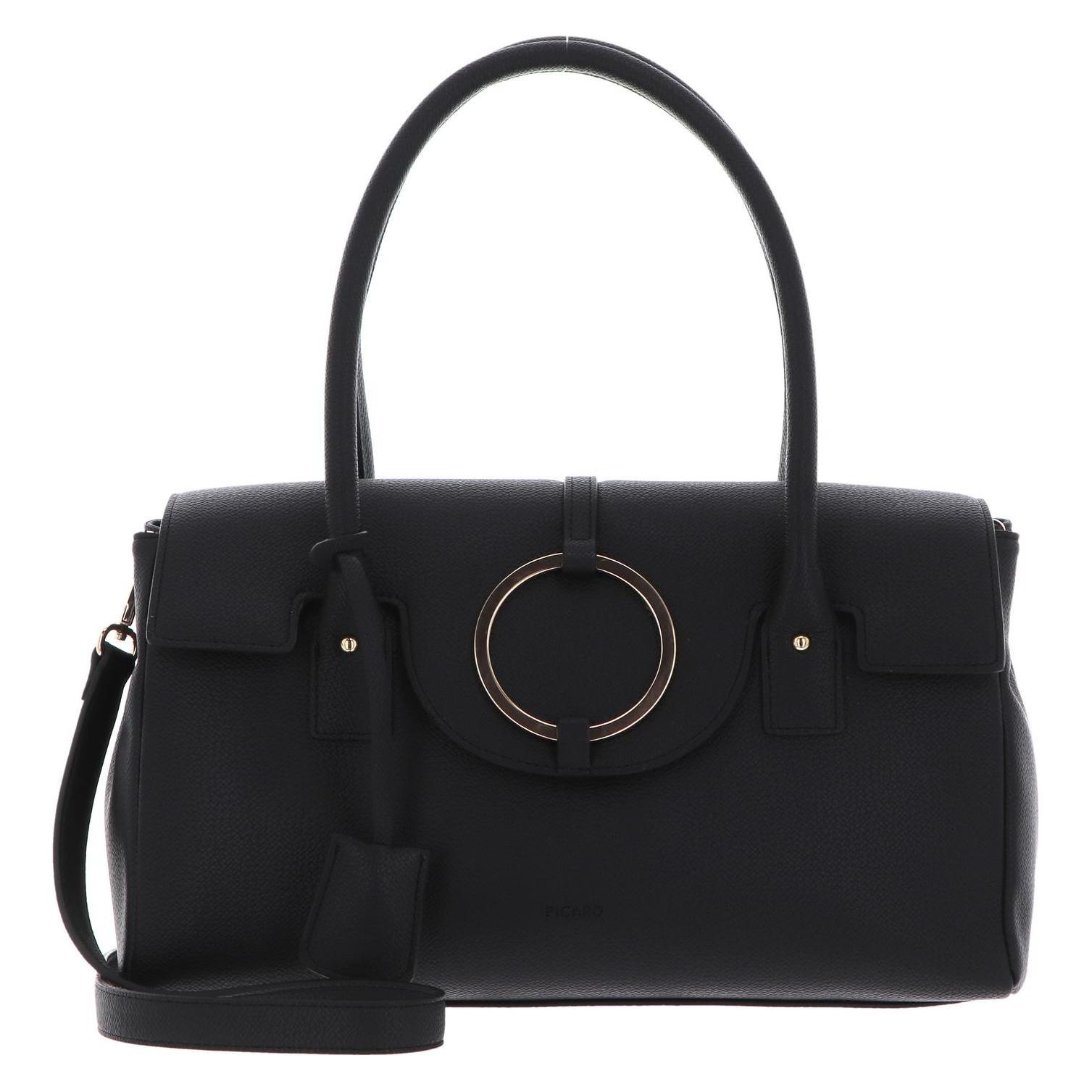 Picard, Damen, Handtasche, Bonny Handbag, Schwarz
