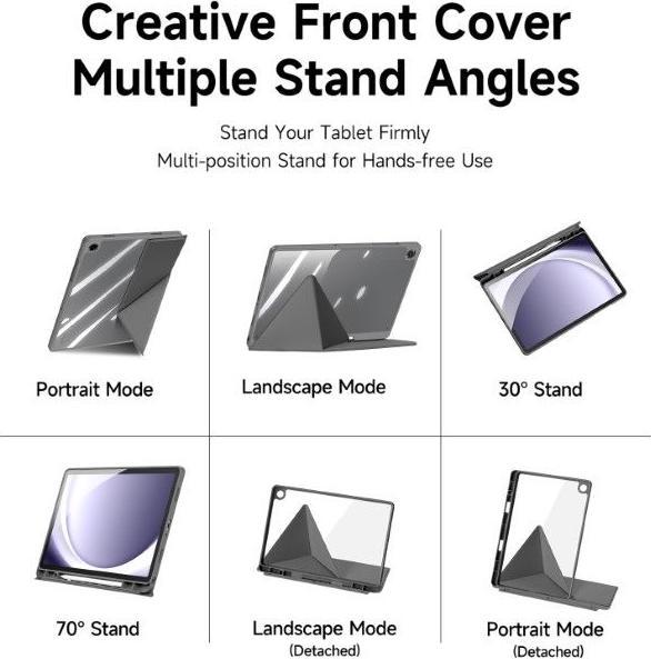 Actual product image Dux Ducis Magi Series Bookcover Hülle (Samsung Galaxy Tab A11+, Samsung Galaxy Tab A9+)