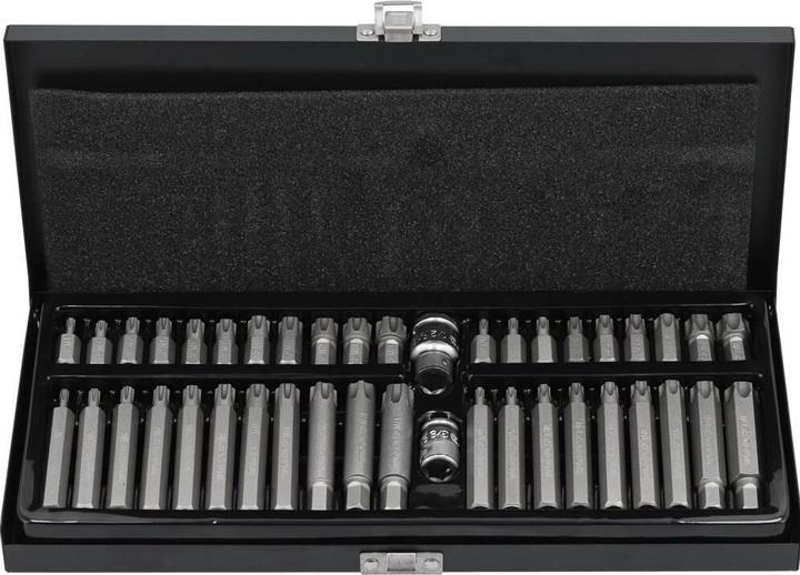 Actual product image Yato Screwdriver Bit Set Torx Se.& Ribe 42pcs