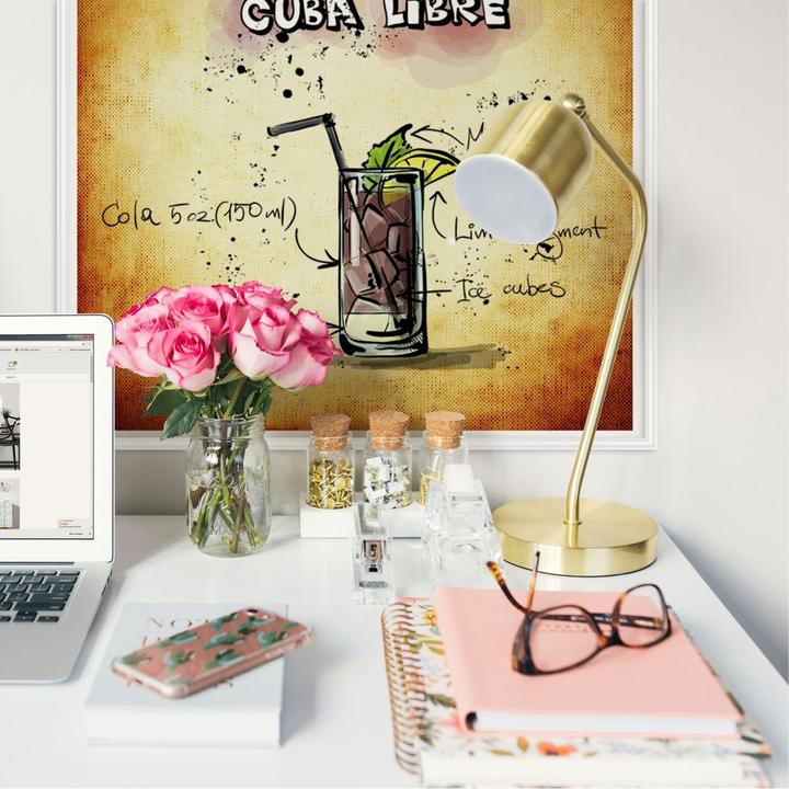 Produktbild Trenddeko Cuba Libre - Rezept (30 x 30 cm)