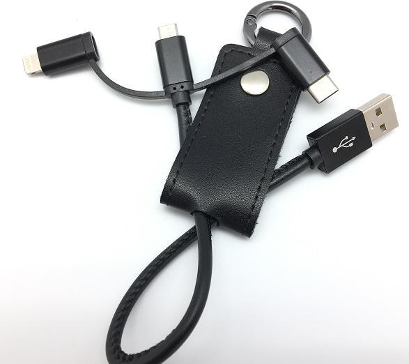 Produktbild Audiolab 3in1 USB Kabel (0.30 m, USB 2.0)