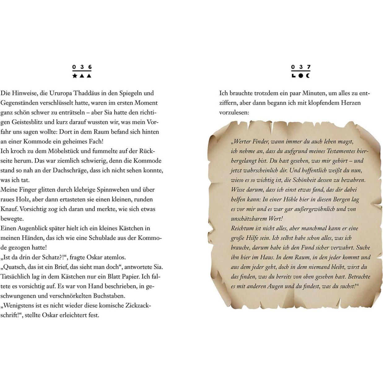 Thumbnail - EXIT - Das Buch: Die Spur im Spiegel, Kinderbücher von Inka Brand, Burkhard Schulz, Baumeister, Markus Brand