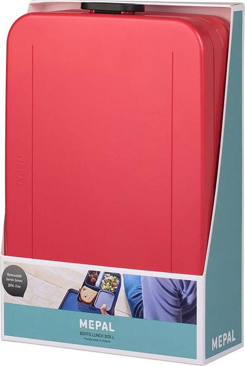 Produktbild Mepal Bento Lunchbox Take a Break, L, Nordic Red