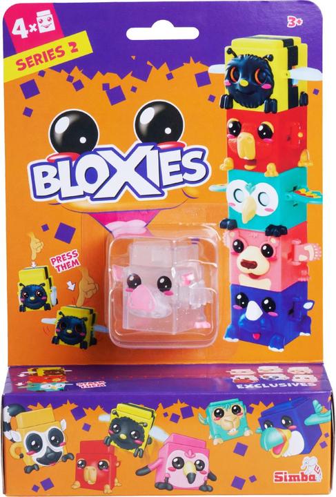 Produktbild Simba Bloxies Spielfiguren Serie 2, 4 St.