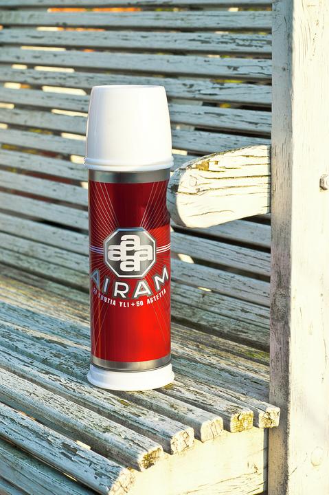 Actual product image Airam termospullo 0,7 litraa, punainen (0.70 l)